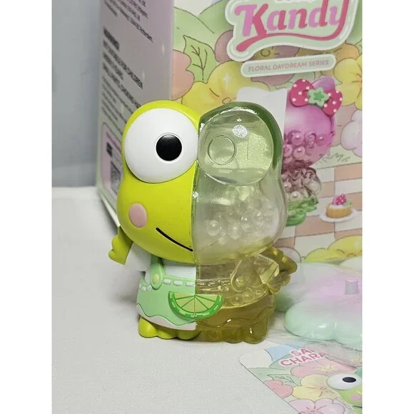 Kandy x Sanrio Floral Daydream Series Keroppi 3” Figure Key Lime Pie New - Picture 2 of 7